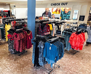 BELK outlet interior