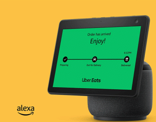Uber Eats with Alexa